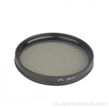 Lente óptica de la cámara Filtro polarizador circular CPL